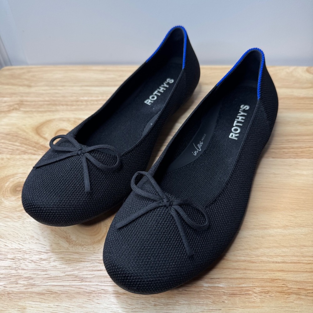 Rothy's Black Flats
